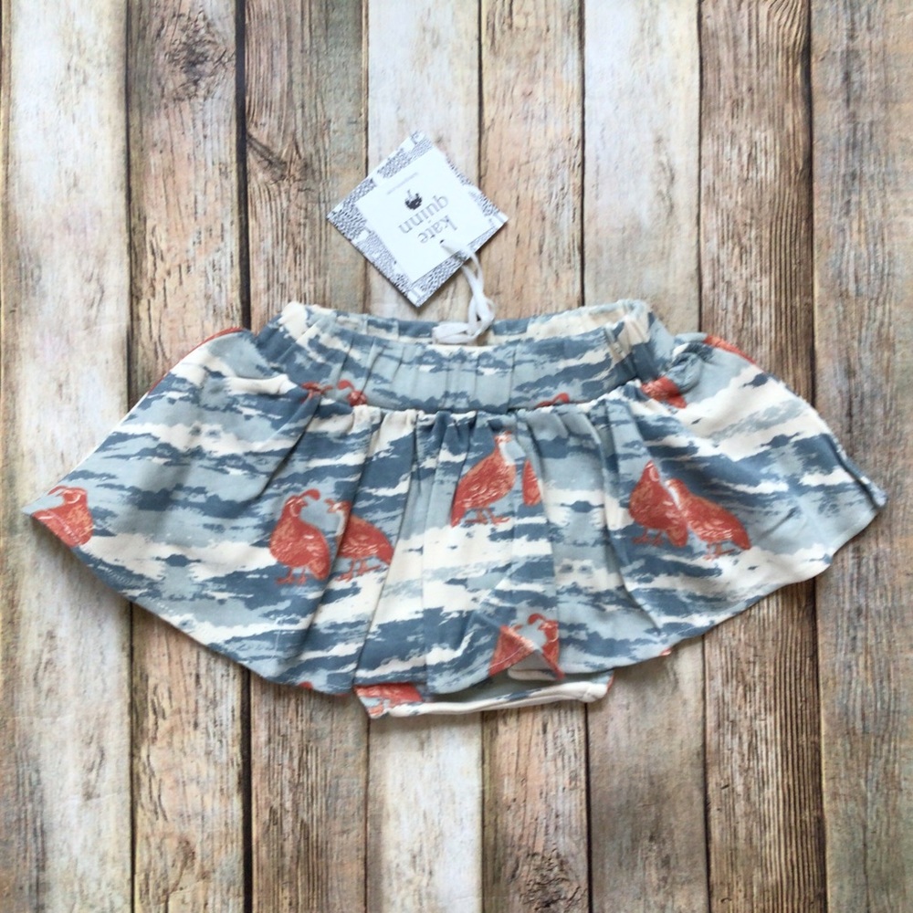 NWT Kate Quinn Quail Skirted Bloomer